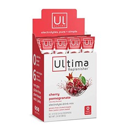 Ultima Replenisher Electrolyte Powder, Cherry Pomegranate, 20 Count