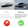 Zacxoxsr No Adhesive Car Door Handle Cover Protector Compatible for