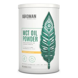 Birdman MCT Oil Powder 100% Puro De Coco, Keto y Paleo Friendly, Boost De Energia y Concentracion, Ideal Como Crema Para Cafe 36 Porciones Sabor Vainilla | 36 servicios | 432gr