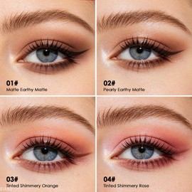 3 Color Rose Eyeshadow Stick (Sparkling rose color)