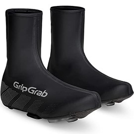 GripGrab Unisex Ride Waterproof Overshoes Windproof Lightweight Tear Resistant Bike Ref Shoe Covers Cycling, Black, S EU 38-39 UK 5.5-6