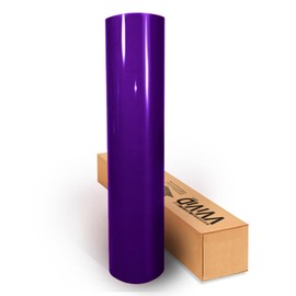 VVIVID XPO Gloss Purple Vinyl Car Wrap Film Roll (1ft x 5ft)
