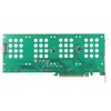 Riser Card PCIE3.0 X16 M.2 U.2 SSD Hard Drive Expansion