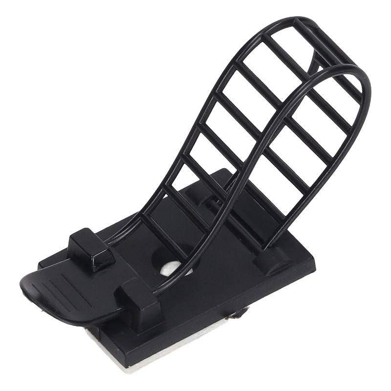 100Pcs Adhesive Cable Management Clips Adjustable Nylon Strap Ties Wire