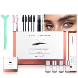 Joyeee Professional Brow Lamination Kit, 3D Eyebrow Perm Kit Eyebrow Lifting Eye Brow Lift Kit for Instant Fuller Brow Semi-Permanent Perming Curling Suitable for Home DIY Salon Use #2