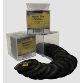 Black Jack Tire Repair - 2 3/8 (60Mm) Round Radial Patch (RA-552)