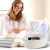 Storage Basket, Gift Basket, Empty Cotton Rope with Handles, Braided
