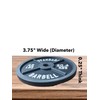 Coasters for Drinks Set of 6 Barbell Plate Weight Drink