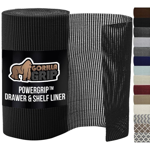 GORILLA GRIP GORILLA GRIP powerGRIP Drawer Shelf and Cabinet Liner,