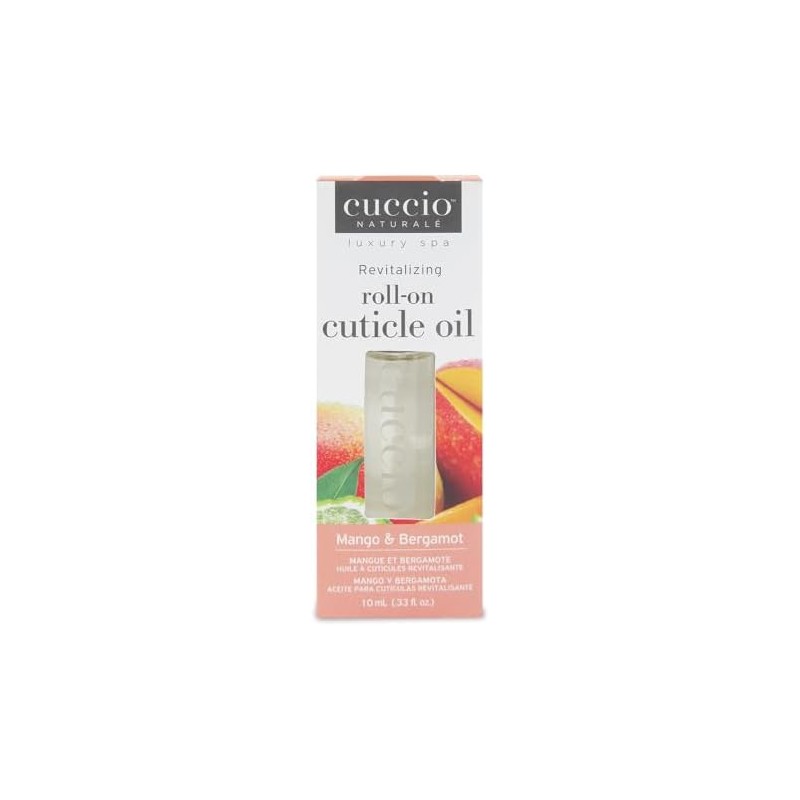 Aceite para Cutículas en Roll-on Cuccio Mango & Bergamot, 0.33