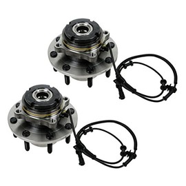 DTA Front Wheel Bearing & Hub Assemblies NT515075 x2 (Pair) Fit F250 F350 Super duty Single Rear Wheel 4WD Before 03/10/99