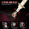 CHUSYYRAY 2x H1 LED Headlight Bulbs Conversion Kit High Beam