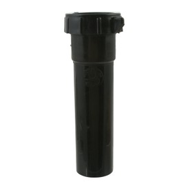 Westbrass 109606 1-1/2" x 6" Poly Slip-Joint Bath Drain Waste Assembly Extension Tube, Black