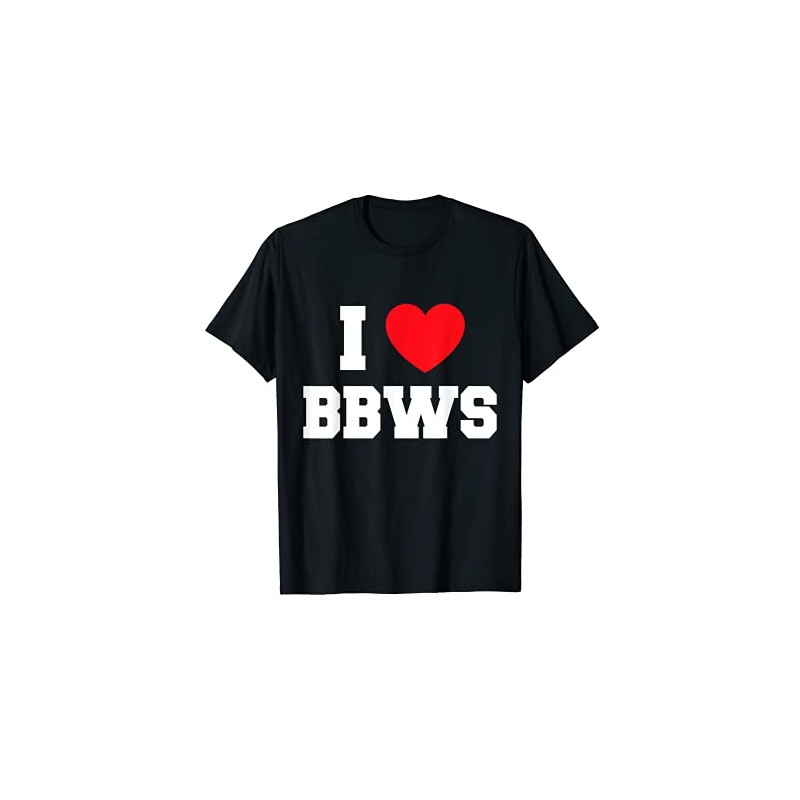 Ich liebe Bbws T-Shirt