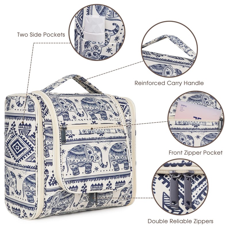 Hanging Travel Toiletry Bag Cosmetic Make up Organizer for Women