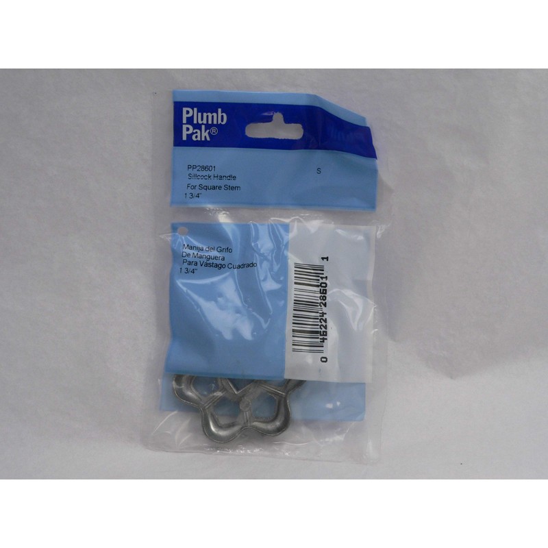 Plumb Pak PP2860 1-3/4" Sillcock Faucet Handle for 1/4" Square
