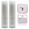 Innisfree Dewy Treatment Lip Balm 2pcs + Play Green Cosmetic Pouch (Yellow) / 이니스프리 듀이 트리트먼트 립밤 2개+플레이그린 화장품 파우치 (옐로우)