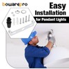 90MM Ceiling Light Fixture Mounting Bracket, Lighting Fixture Ceiling Plate