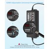 Aclorol - Fuente de alimentación universal 4V-24V 5A 120W Adaptador