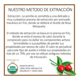 Laferv Aceite Rosa Mosqueta 100% Orgánico Prensado En Frio 1 Litro