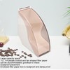 Coffee Filter Paper Storage Box Dustproof Plastic Filter Paper Rack
