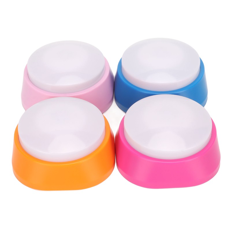 4pcs Voice Recording Button 30 Seconds Recordable Facilitates Communication Pet