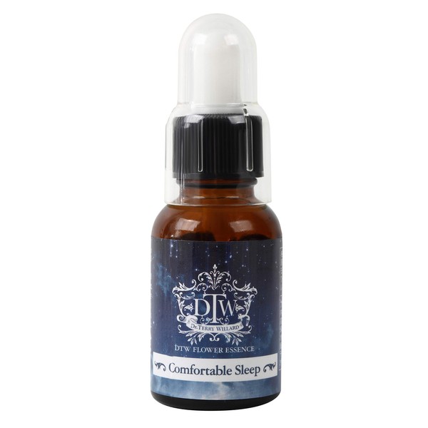 Flower Essence DTW (Comfort Sleep) (Genuine), 0.3 fl oz (10 ml) *Dropper included; Plant-based, [Those who suffer from various thinking and sufferings] For those who can't sleep well or wake up in the morning. Formulated Essences: Trenbling Poplars, Cham