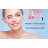 Makeup Brushes Mini Set 8 Pcs Beginner Students Portable Synthetic