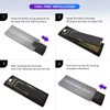 M.2 Nvme PCIE NGFF SATA SSD Enclosure Type C Port