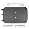 Voodonala for Jeep JK Sunshade Mesh Sun Shade Bikini Top