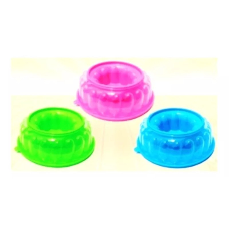 ALKAR 3 Molde De Cocina Gelatina Rosca Gelarosca Plástico +