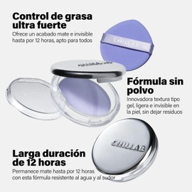 Chillab Signature Trio Set – Caja de Regalo: Polvo Compacto Mate Lavanda 10g + Polvo Medium Exclusivo 5g + Magic Black Plumping Lip Oil – Maquillaje premium Vegano · Cruelty-Free · Sin Parabenos – Marca Oficial Chillab