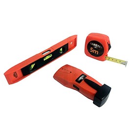 Arete Stud Detector with Level and Measure Tape Set