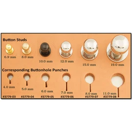 Tandy Leather Craftool� Buttonhole Leather Punch 5mm 3779-04