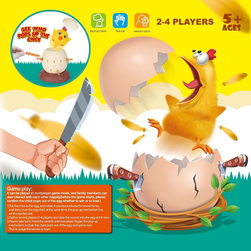 Chick Pirate Funny Barrel Bucket Tricky Spoof Lottery Game Lucky