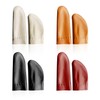 KRYMSON 4 Pairs Cowhide Leather Finger Guard, Cowhide Finger Guard,