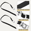 Pedal Strap, Pack of 6 Adjustable Bicycle Pedal Straps, Toe