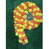 5 PC - 5 feet Artificial Marigold Garland Indian/American Wedding