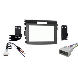 Harmony Audio Compatible with Honda CR V 2015 Double DIN Stereo Harness Radio Install Dash Kit Package New