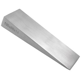 WEDO Stainless Steel Flange Wedge,Pipefitting Welding Tool,Rust-proof,Corrosion Resistant,High Hardness,13 x 32 x 180mm(1/2" x 1-1/4" x 7")
