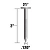 Metabo HPT Framing Nails | 3-Inch x .120 | 21