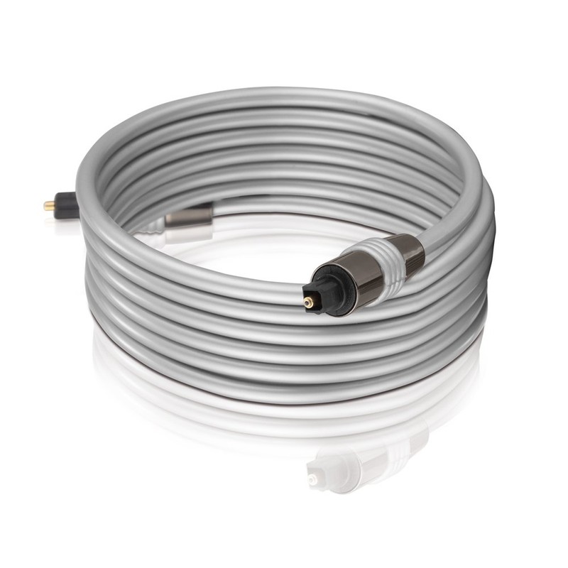HDSupply TC030-030 Toslink S/PDIF Audio Cable, Optical Fibre, Male to