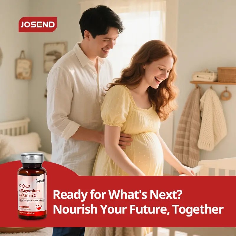 JOSEND CoQ10 + Magnesium + Vitamin C Softgels – Clinically