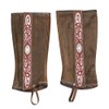 M-Royal Saddles Polainas Charra Brown (M) Charro Half Mexican Chaps