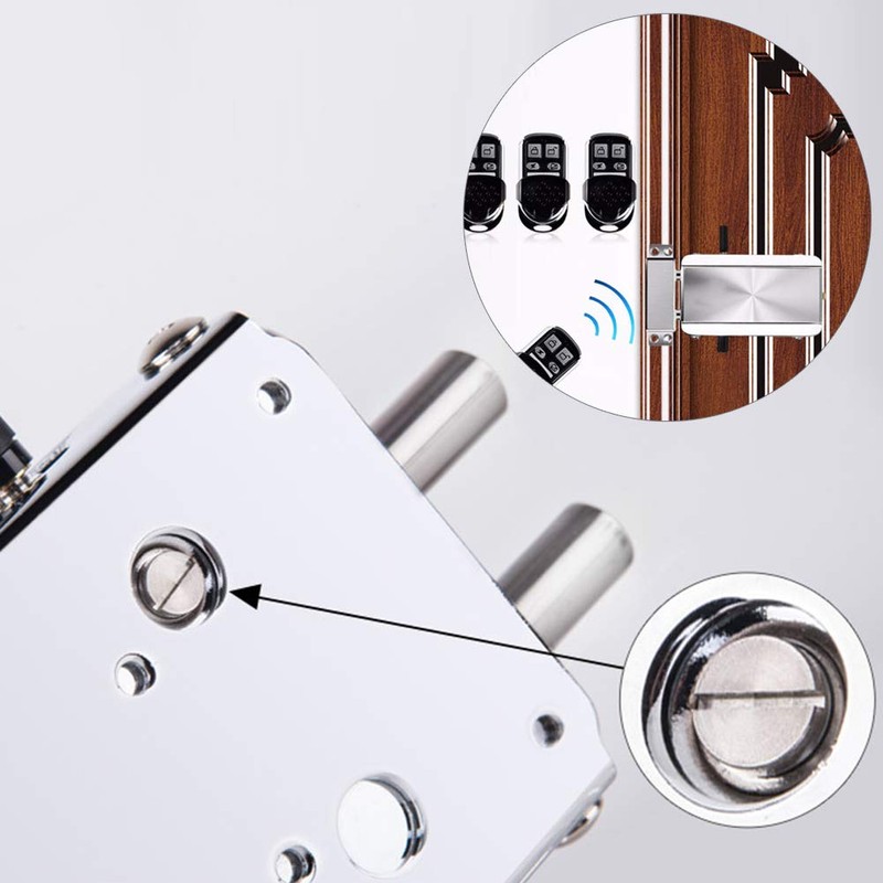 Faddare Electronic Intelligent Door Lock Kit, Smart Wireless Anti-Theft Home