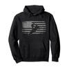 American Flag Snowmobile Apparel - Snowmobile Pullover Hoodie