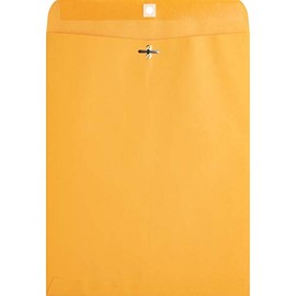 Business Source 36665 Clasp Envelopes,28 Lb,10-Inch X13-Inch,100/Bx,Brown Kraft