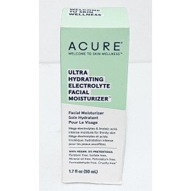 Acure Ultra Hydrating, Electrolyte Facial Moisturizer, 1.7 fl oz (50 ml) New