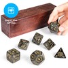 Wiz Dice Titan Dice - Polyhedral Large Dice Set for