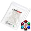 Chanzon 100 pcs 3mm RGB Multicolor Fast Blinking (Multi Color